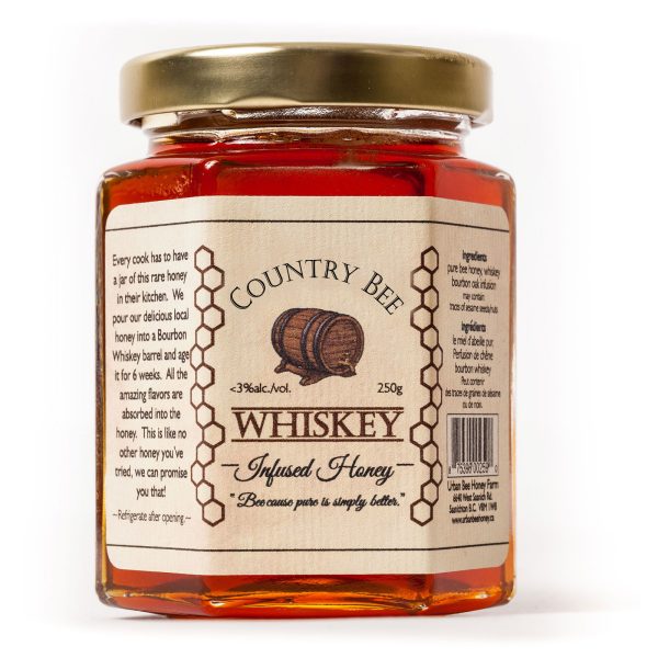 Whiskey Infused Honey Country Bee Honey Farm