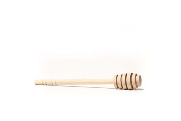 wooden honey dipper
